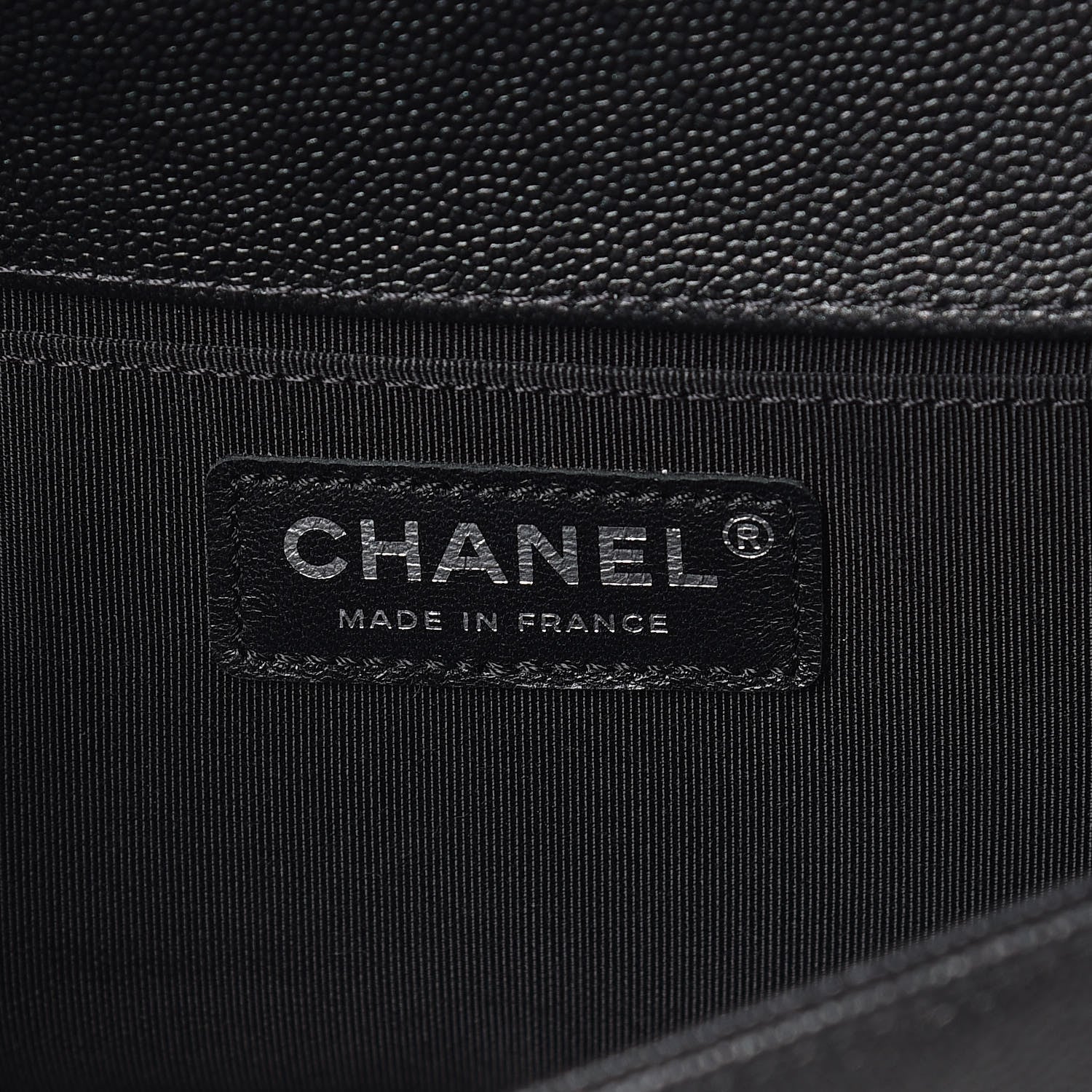 Chanel Caviar Quilted Medium Boy Flap So Black 8 of 10