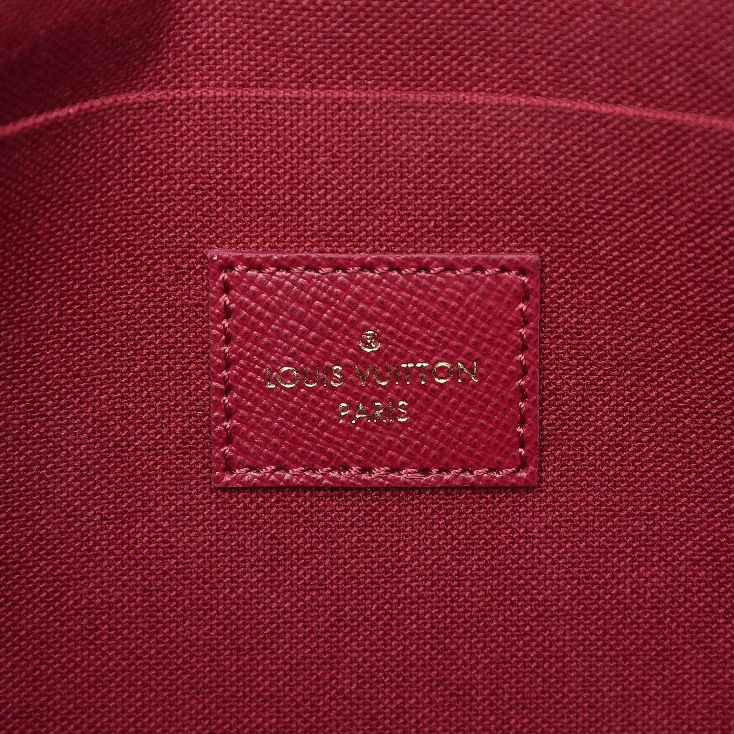 Louis Vuitton Monogram Pochette Felicie Chain Wallet Fuchsia 6 of 8