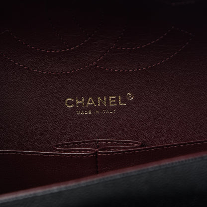 Chanel Caviar Quilted Jumbo Double Flap Black 6 of 10