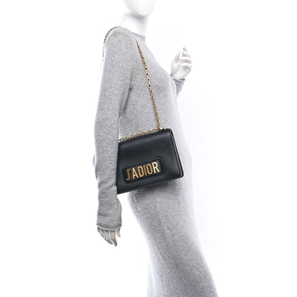 Christian Dior Calfskin Mini J'Adior Chain Flap Bag Black 2 of 11