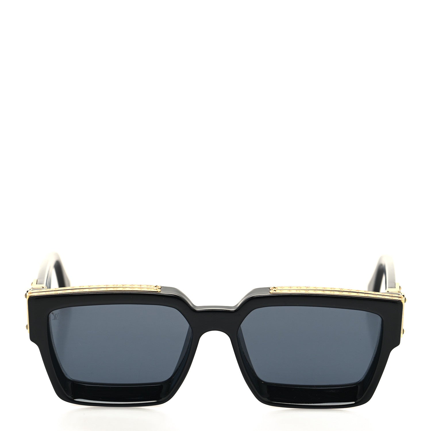 Louis Vuitton Acetate 1.1 Millionaires Sunglasses Z1165E Black 2 of 8