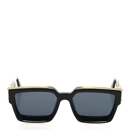 Louis Vuitton Acetate 1.1 Millionaires Sunglasses Z1165E Black 2 of 8