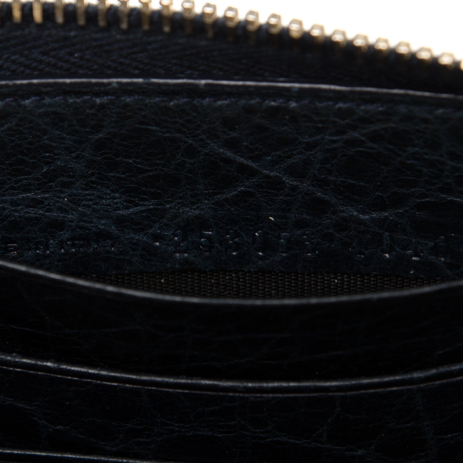 Balenciaga Agneau Giant 12 Rose Gold Hardware Continental Zip Around Wallet Dark Night 7 of 7