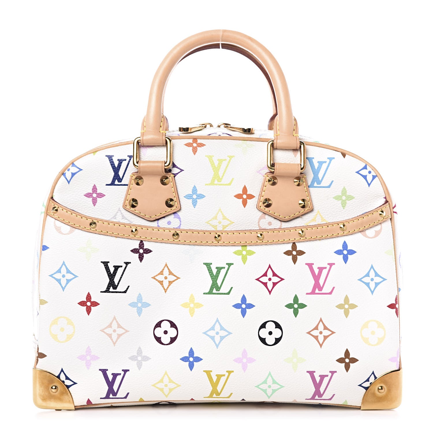 Louis Vuitton Monogram Multicolor Trouville White 1 of 8
