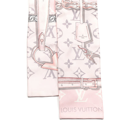 Louis Vuitton Silk Monogram Confidential Bandeau Light Pink 2 of 4
