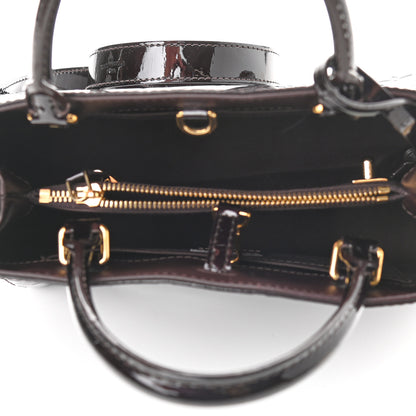 Louis Vuitton Vernis Montaigne BB Amarante 5 of 9