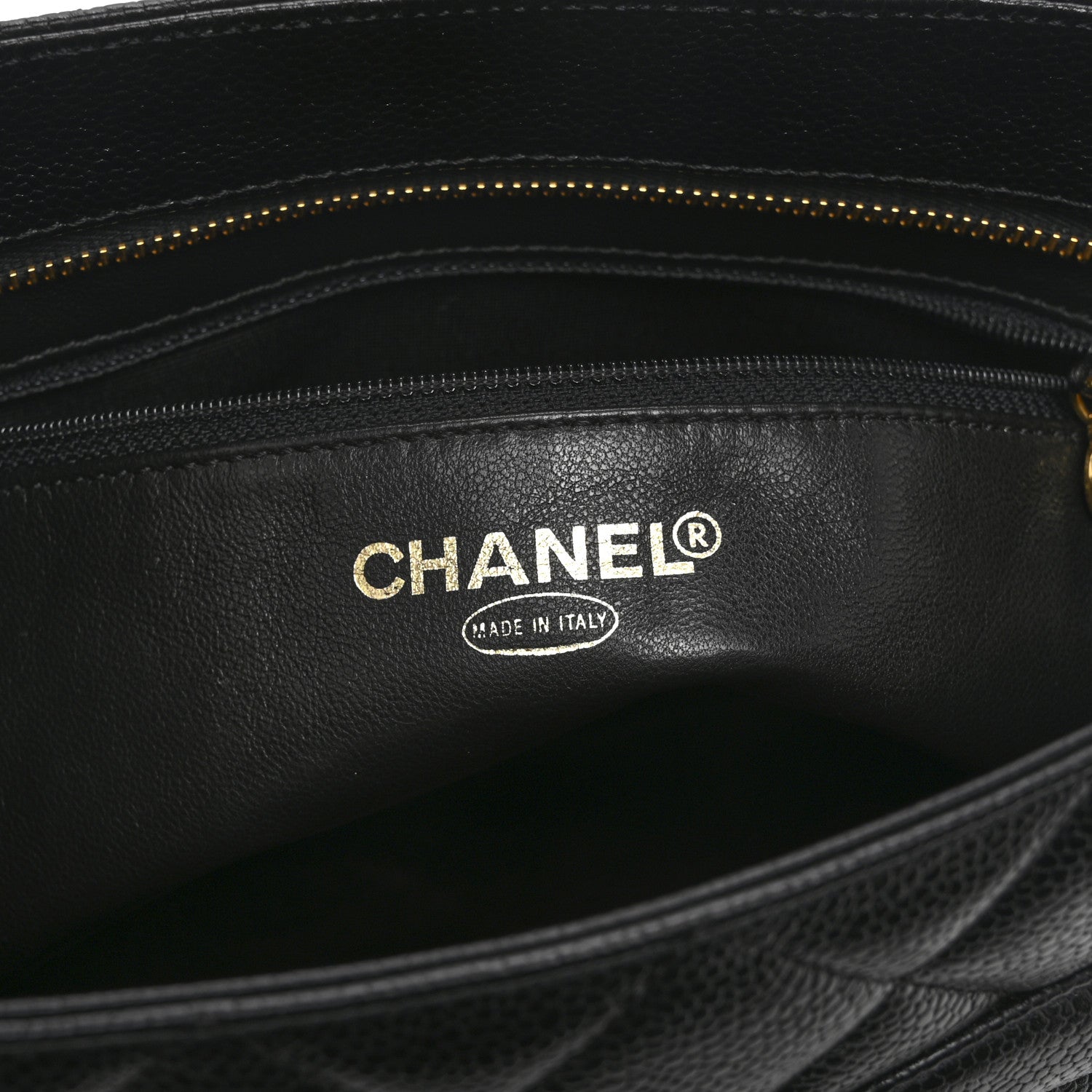 Chanel Caviar Quilted Medallion Tote Black 6 of 10