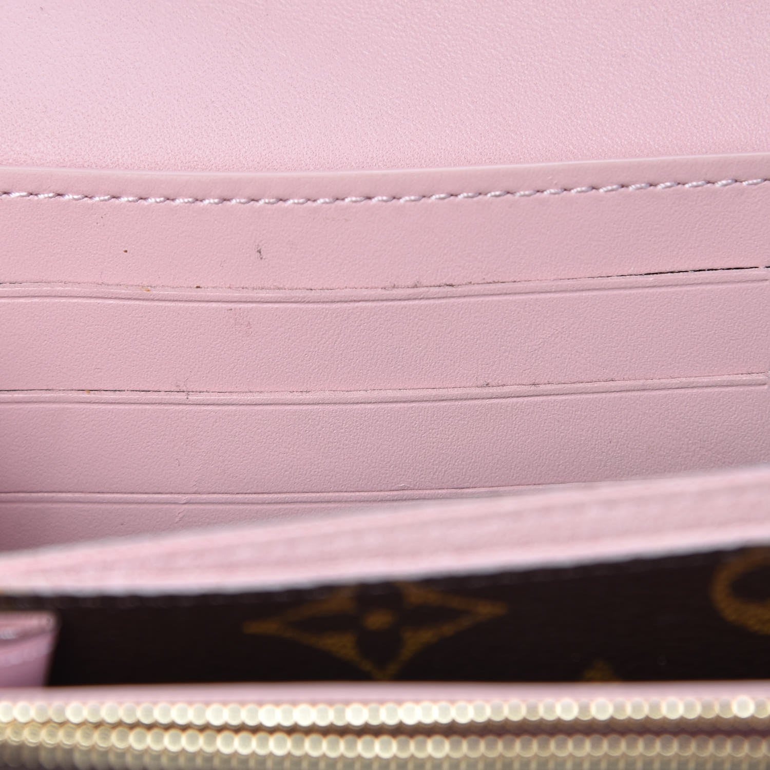 Louis Vuitton Monogram Flore Wallet Rose Ballerine 6 of 13