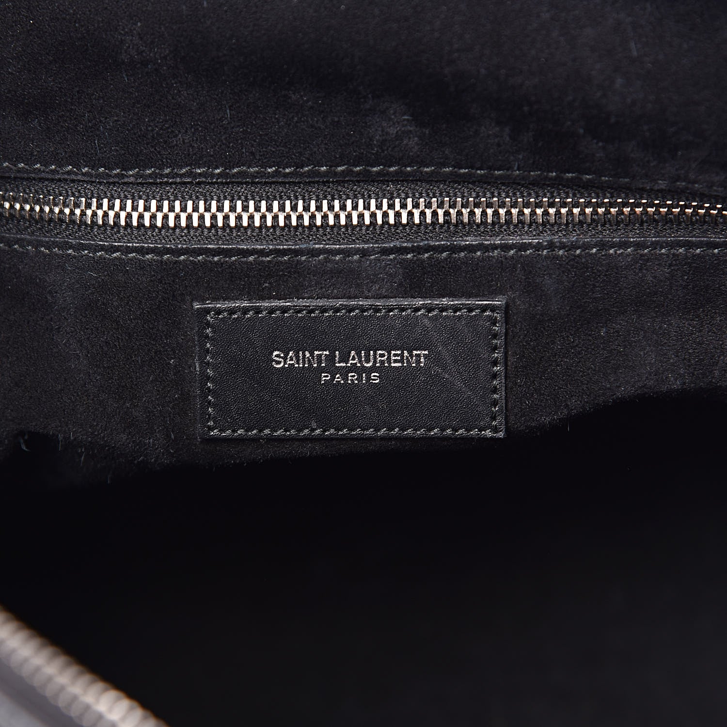 Saint Laurent Calfskin Studded Classic Duffle 6 Black 6 of 17
