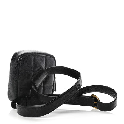 Chanel Caviar Quilted Coin Purse Belt Bag Black 2 of 10