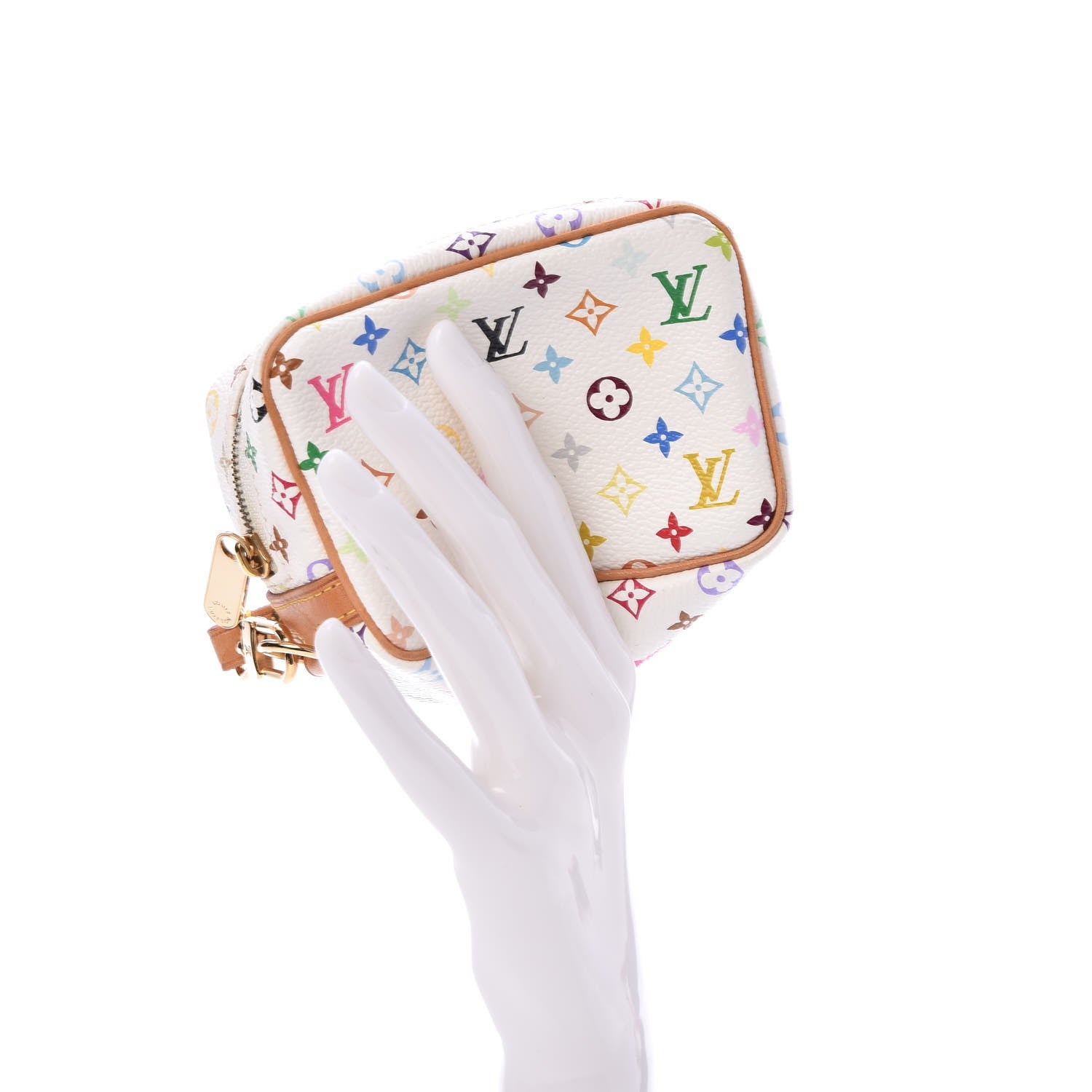 Louis Vuitton Monogram Multicolor Trousse Wapity White 2 of 7