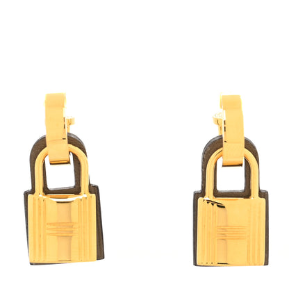 Hermes Swift O'Kelly Earrings Etoupe 1 of 6
