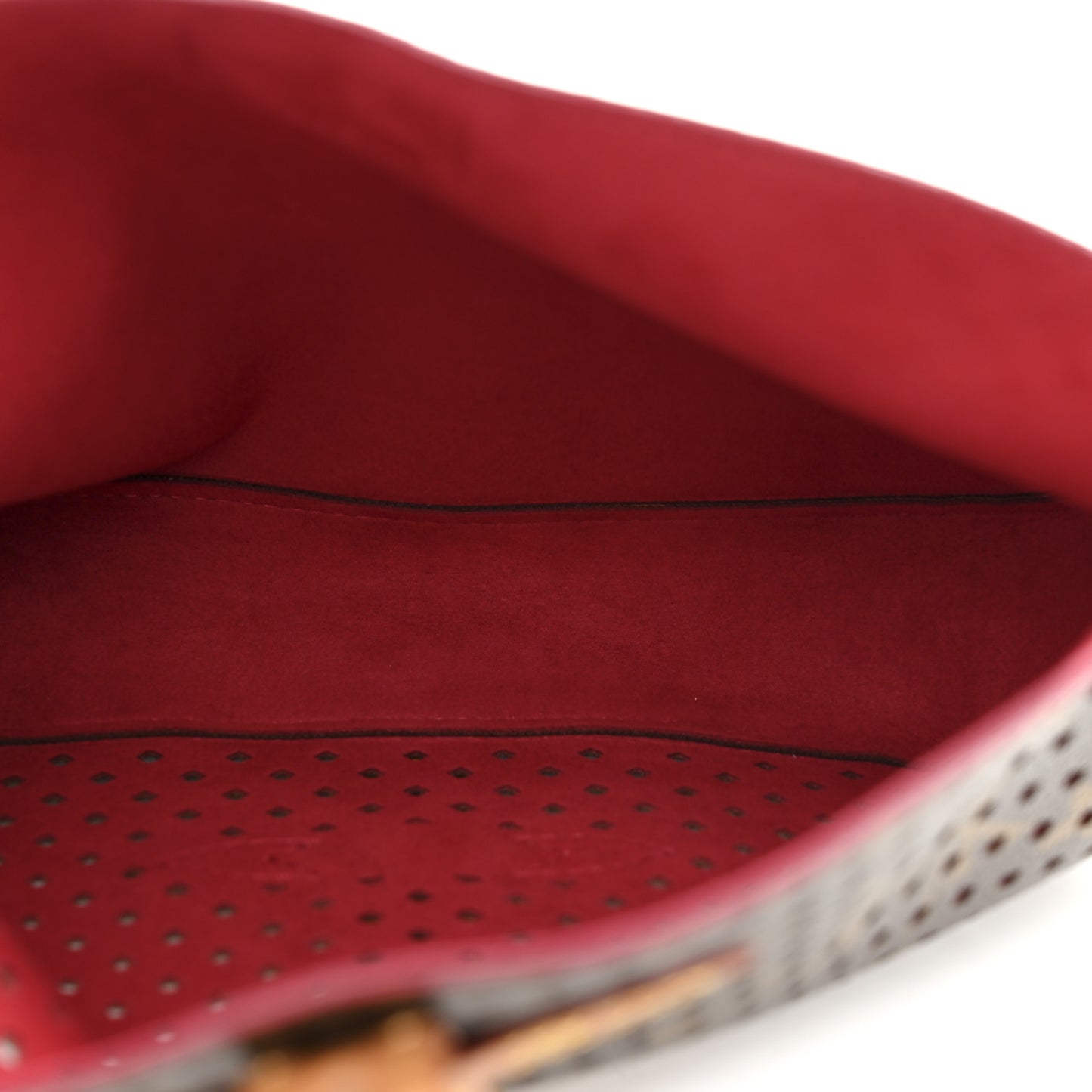Monogram SC Flore Clutch Saumur Corail
