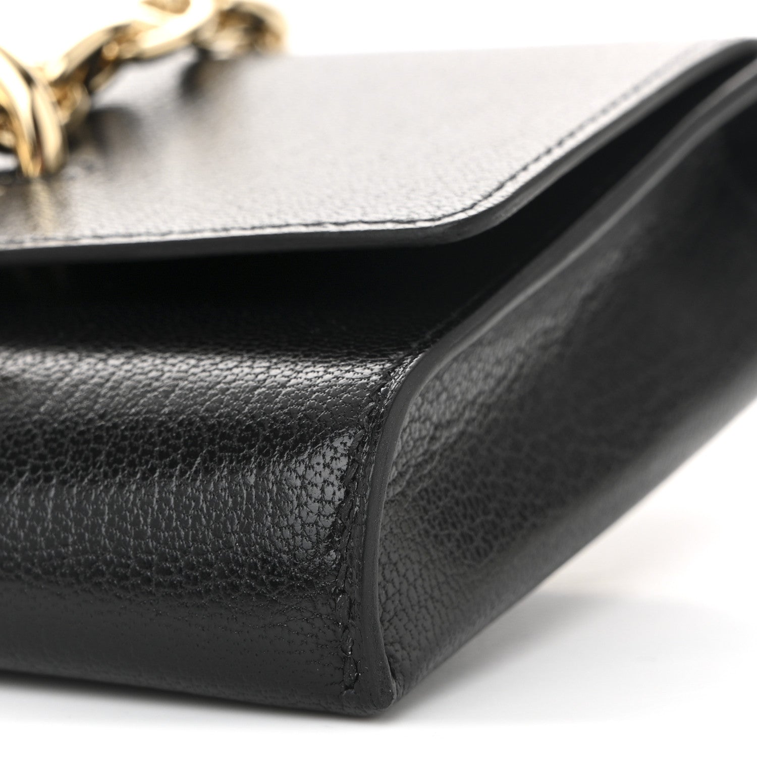 Hermes Chevre Chamkila Chaine d'Ancre To Go Wallet Black 11 of 12