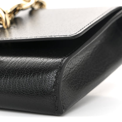 Hermes Chevre Chamkila Chaine d'Ancre To Go Wallet Black 11 of 12