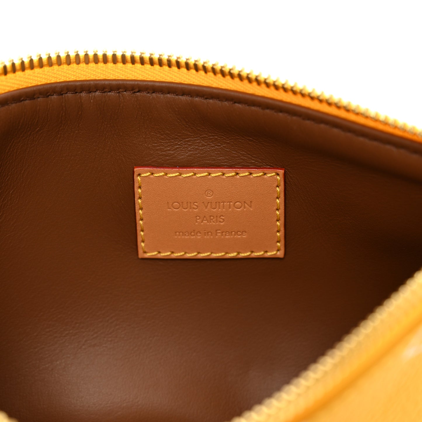 Calfskin Monogram Speedy P9 Bandouliere 40 Yellow