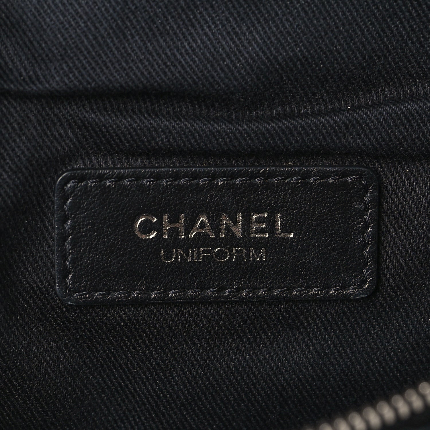 Chanel Calfskin Quilted Waist Belt Bag Black 6 of 10