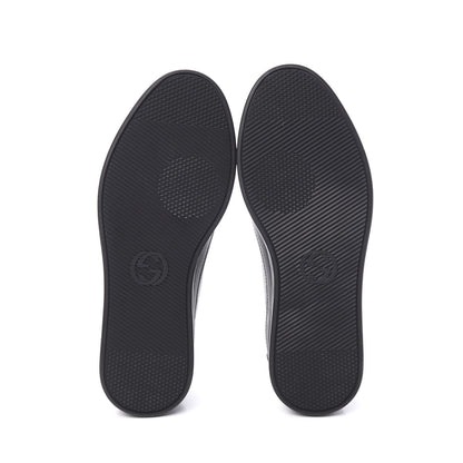 Gucci GG Supreme Monogram Mens Sneakers 6.5 Black 5 of 9