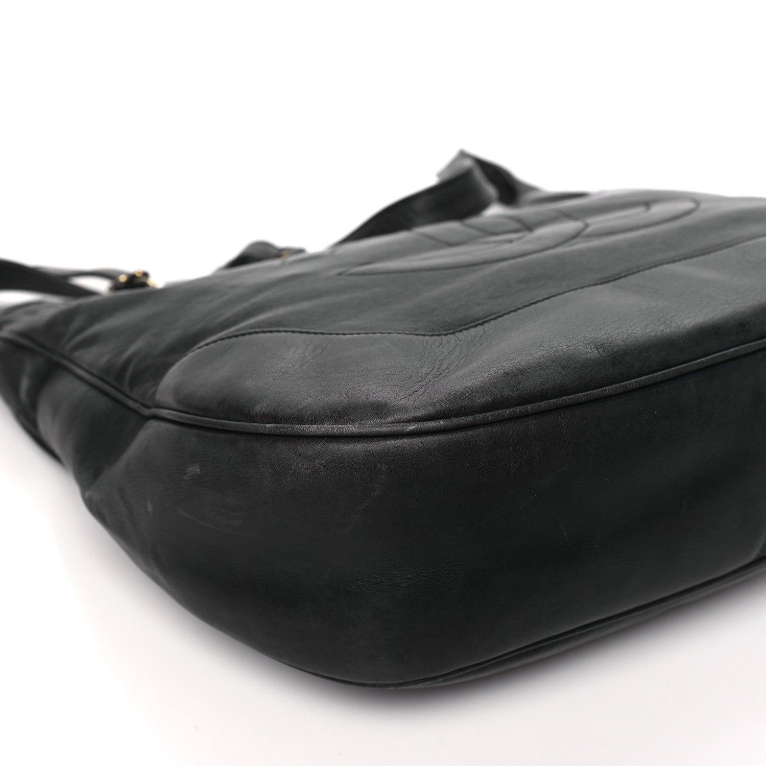 Chanel Calfskin CC Hobo Black 9 of 12