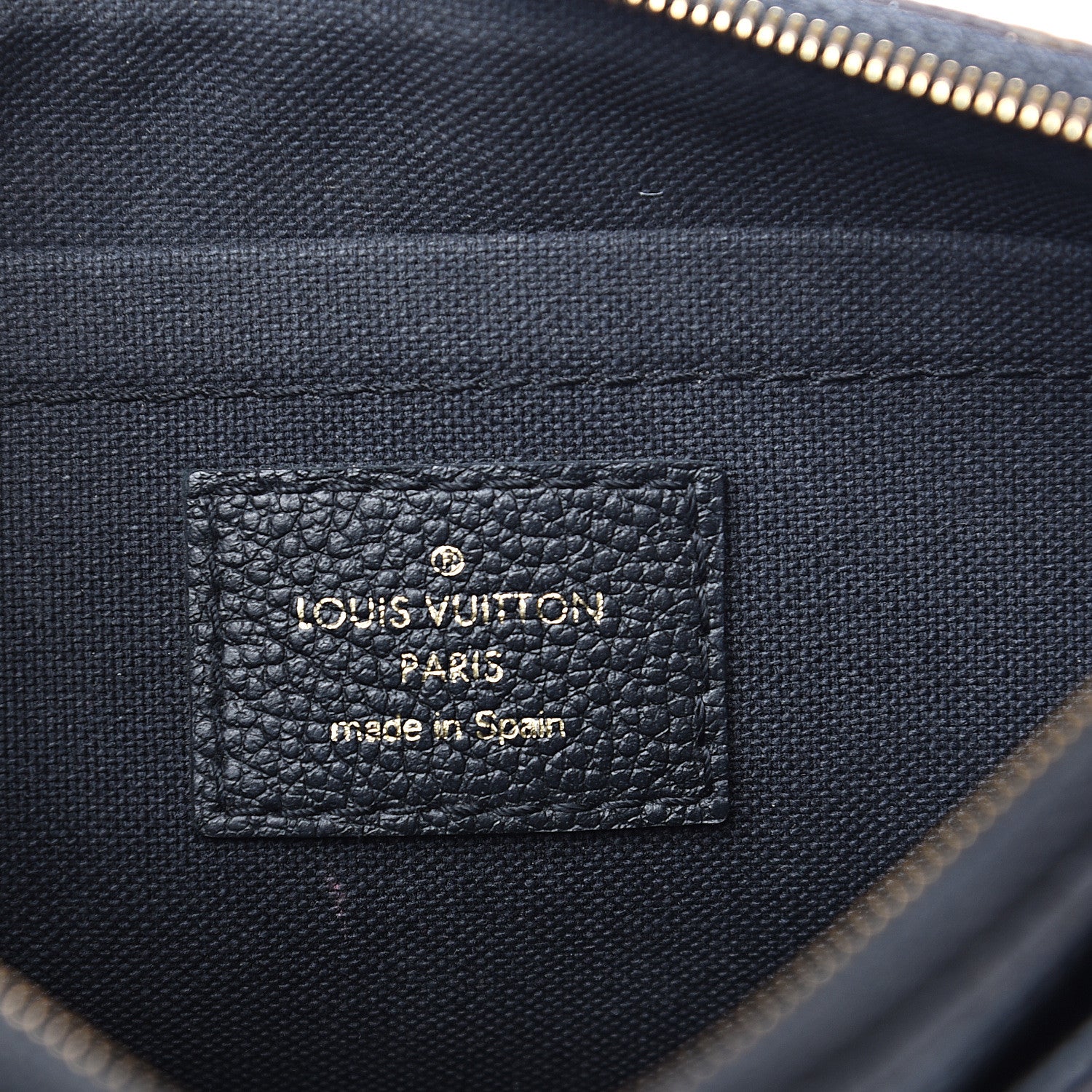 Louis Vuitton Monogram Pallas Clutch Black 5 of 10
