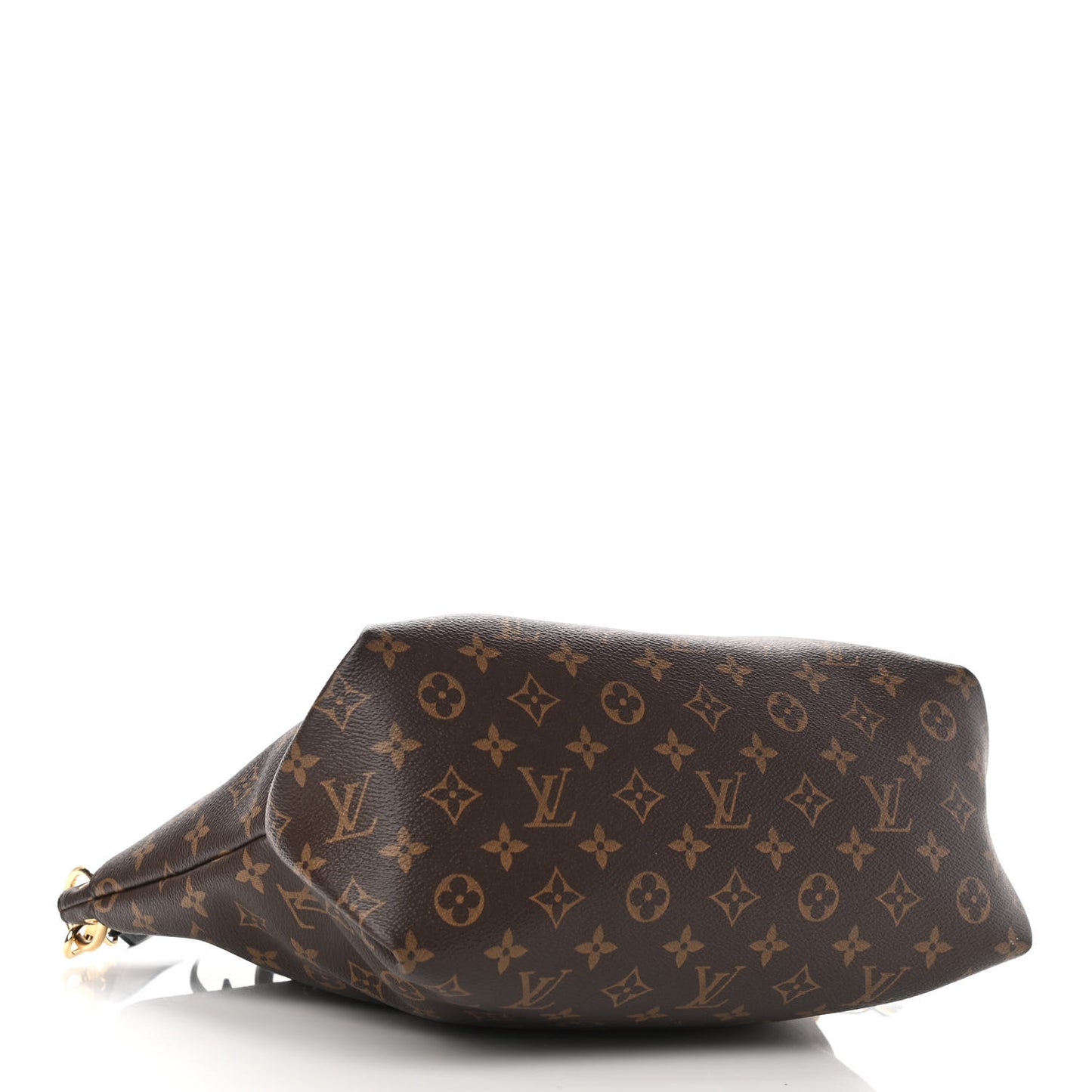 Monogram Flower Zipped Tote MM Black