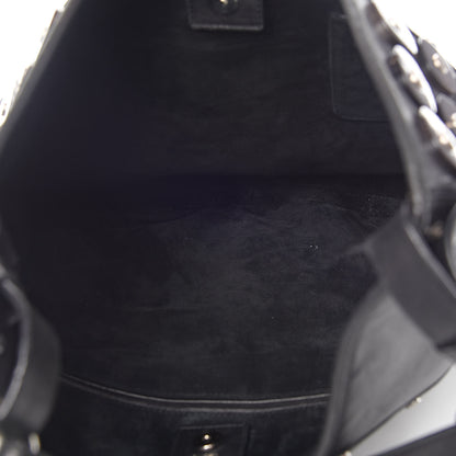 Saint Laurent Calfskin Large Jewel Hobo Black 5 of 11