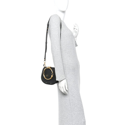 Chloe Calfskin Small Nile Bracelet Bag Black 2 of 9