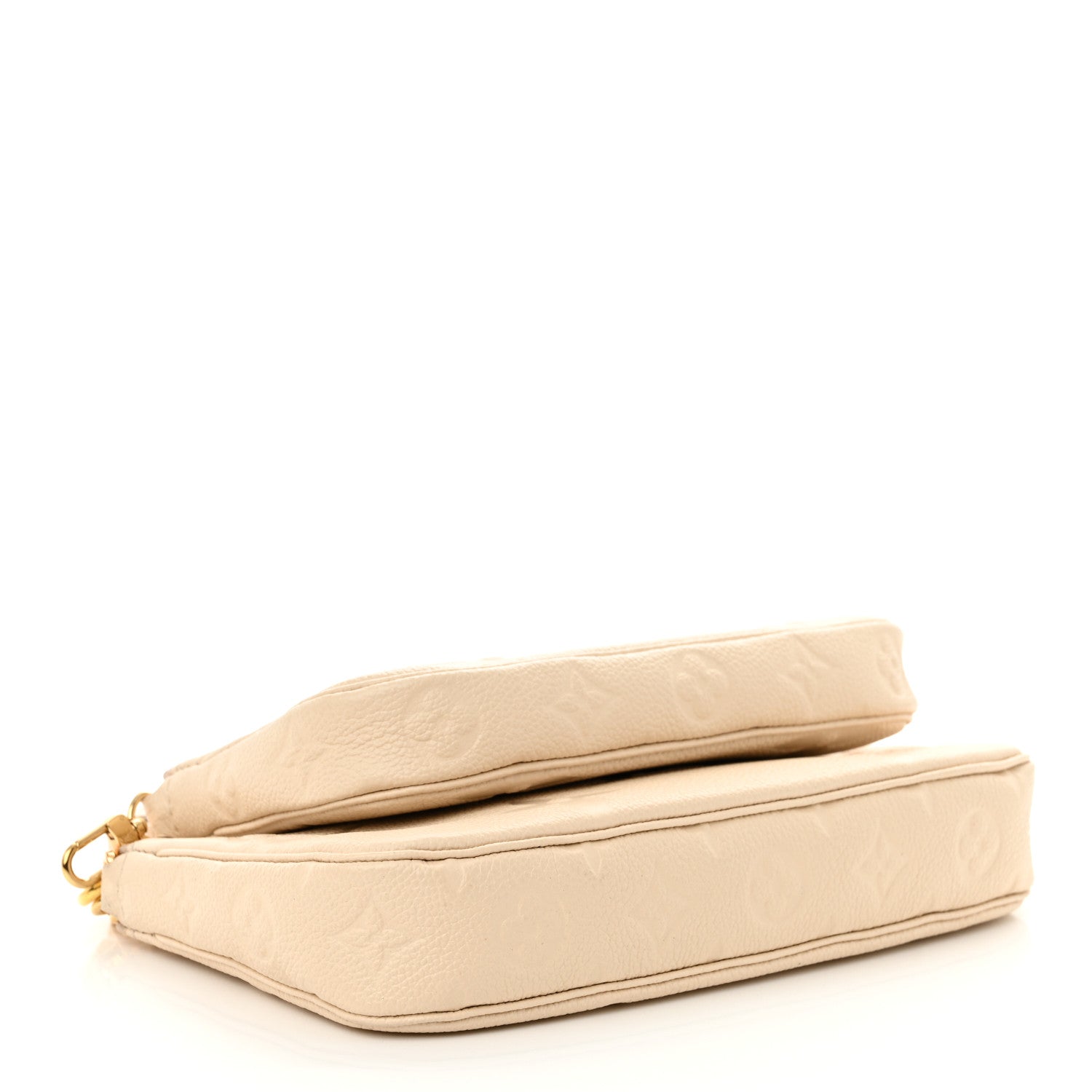 Louis Vuitton Empreinte Monogram Giant Multi Pochette Accessories Cream 4 of 11