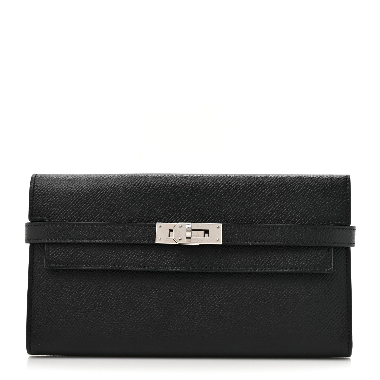 Epsom Kelly Longue Wallet Black