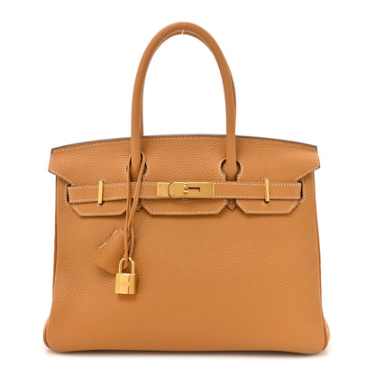 Hermes Togo Birkin 30 Natural Sable 1 of 15