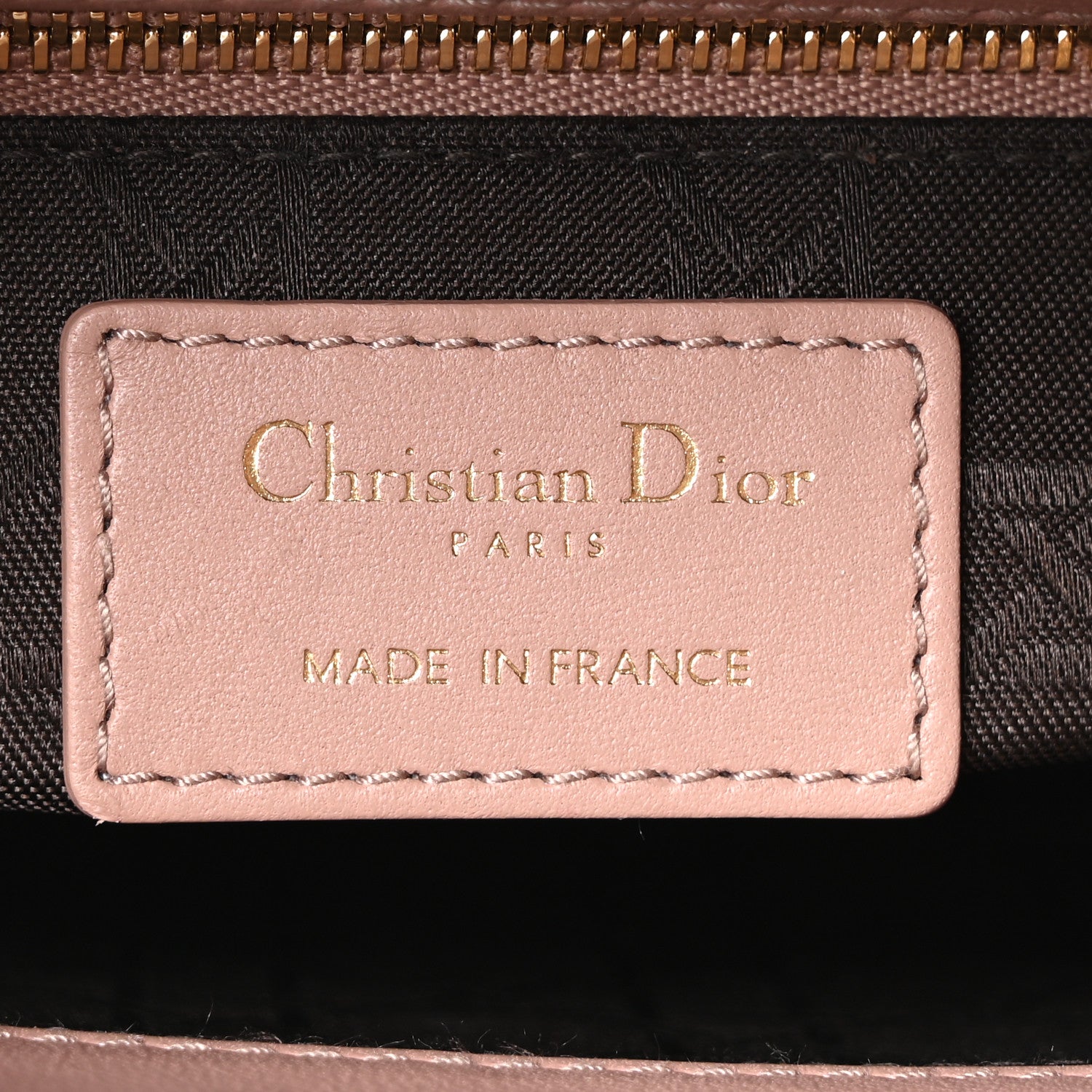 Christian Dior Lambskin Cannage Small My ABCDior Lady Dior Fard 6 of 11