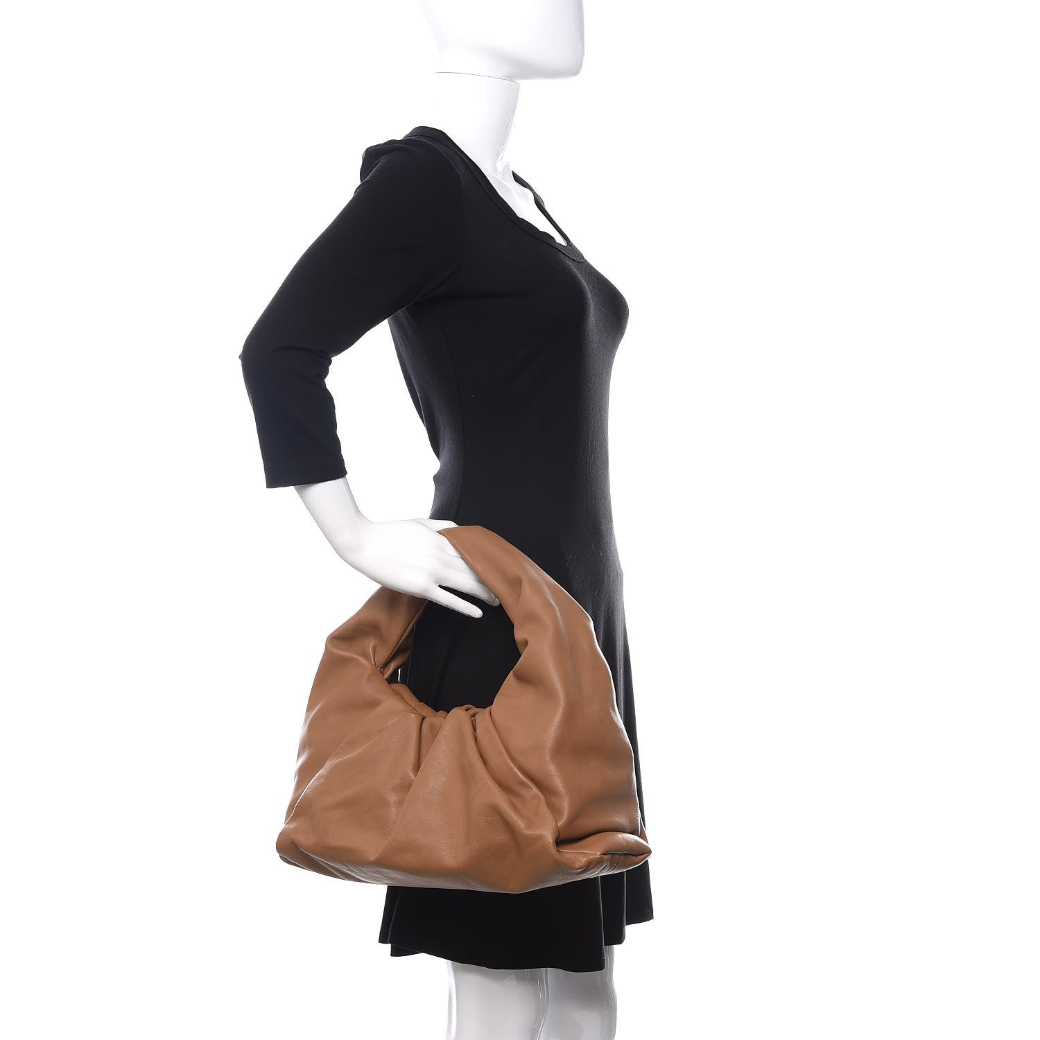 Bottega Veneta Smooth Butter Calfskin Small The Shoulder Pouch Cammello 2 of 11