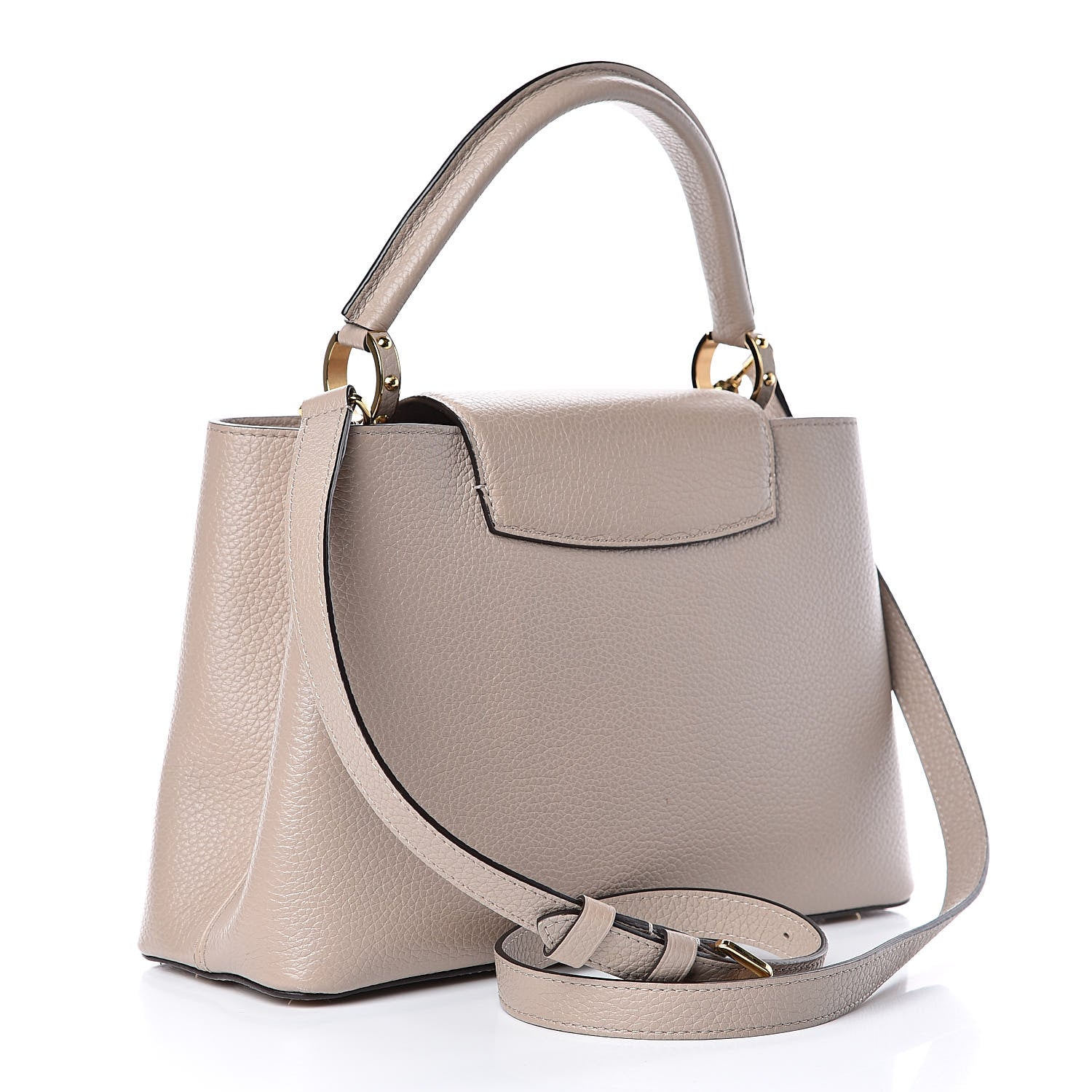 Louis Vuitton Taurillon Capucines PM Galet 3 of 8