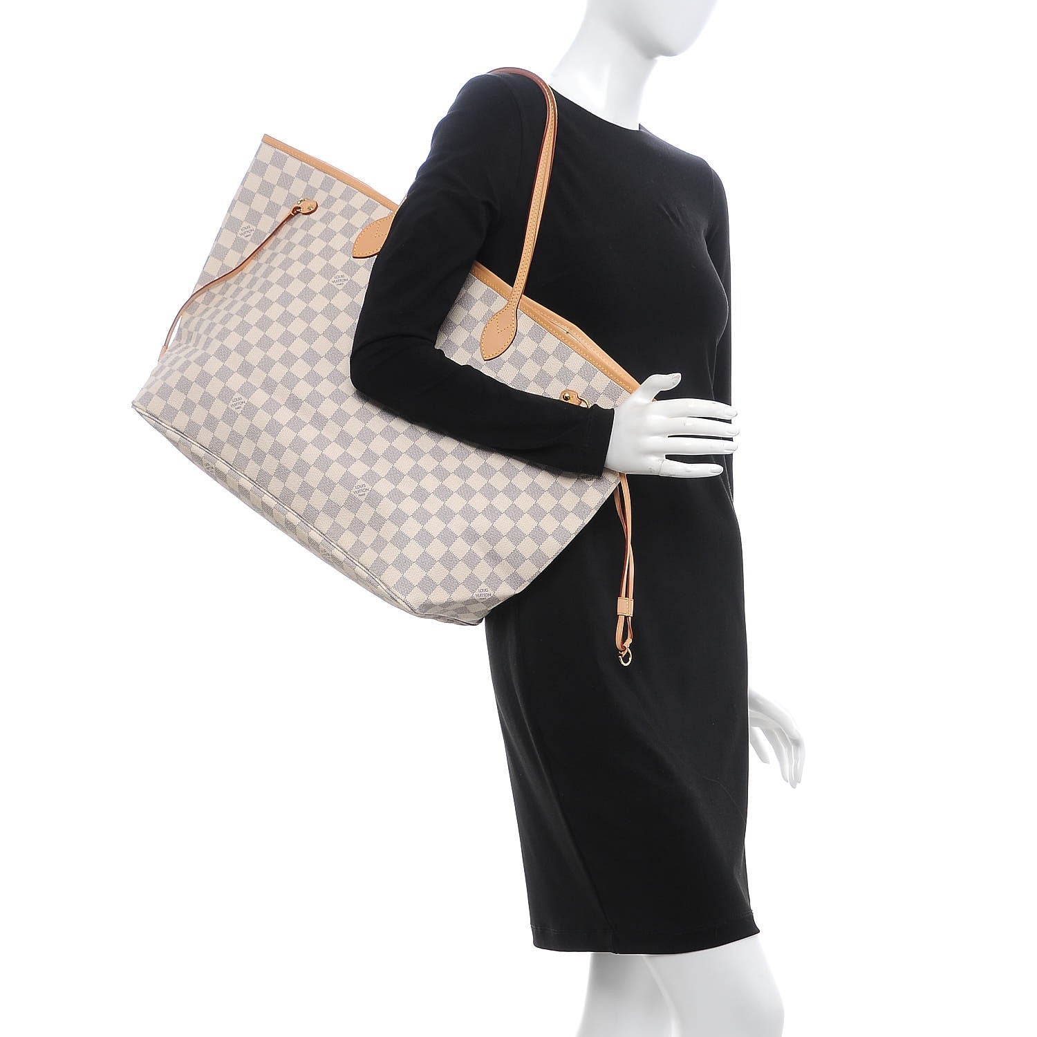 Louis Vuitton Damier Azur Neverfull GM 2 of 7