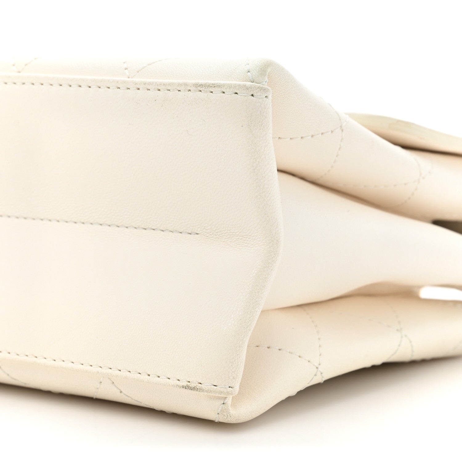 Chanel Lambskin Stitched Coco Luxe Small Flap Beige 9 of 17