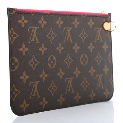 Louis Vuitton Monogram Neverfull MM GM Pochette Pivoine 3 of 7