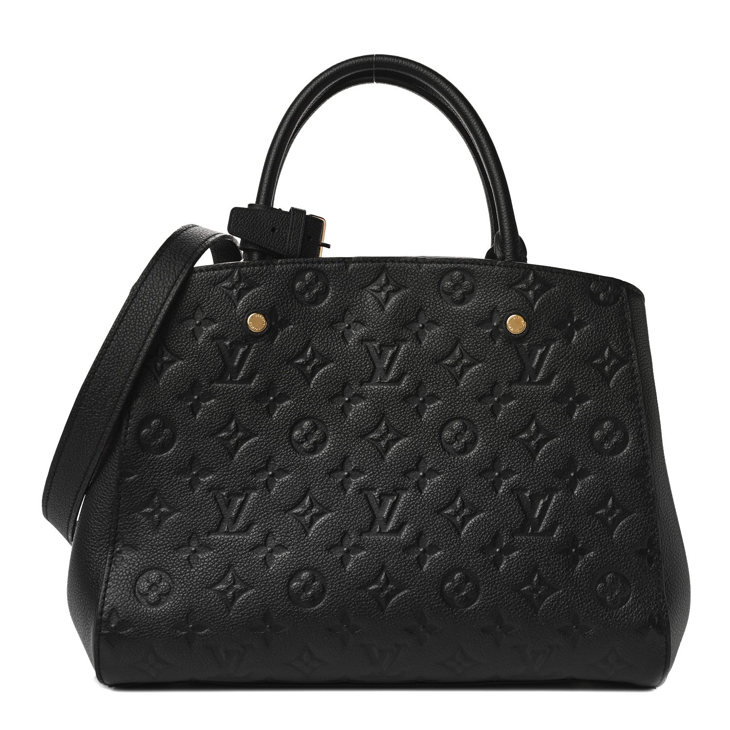 Louis Vuitton Empreinte Montaigne MM Black 1 of 10