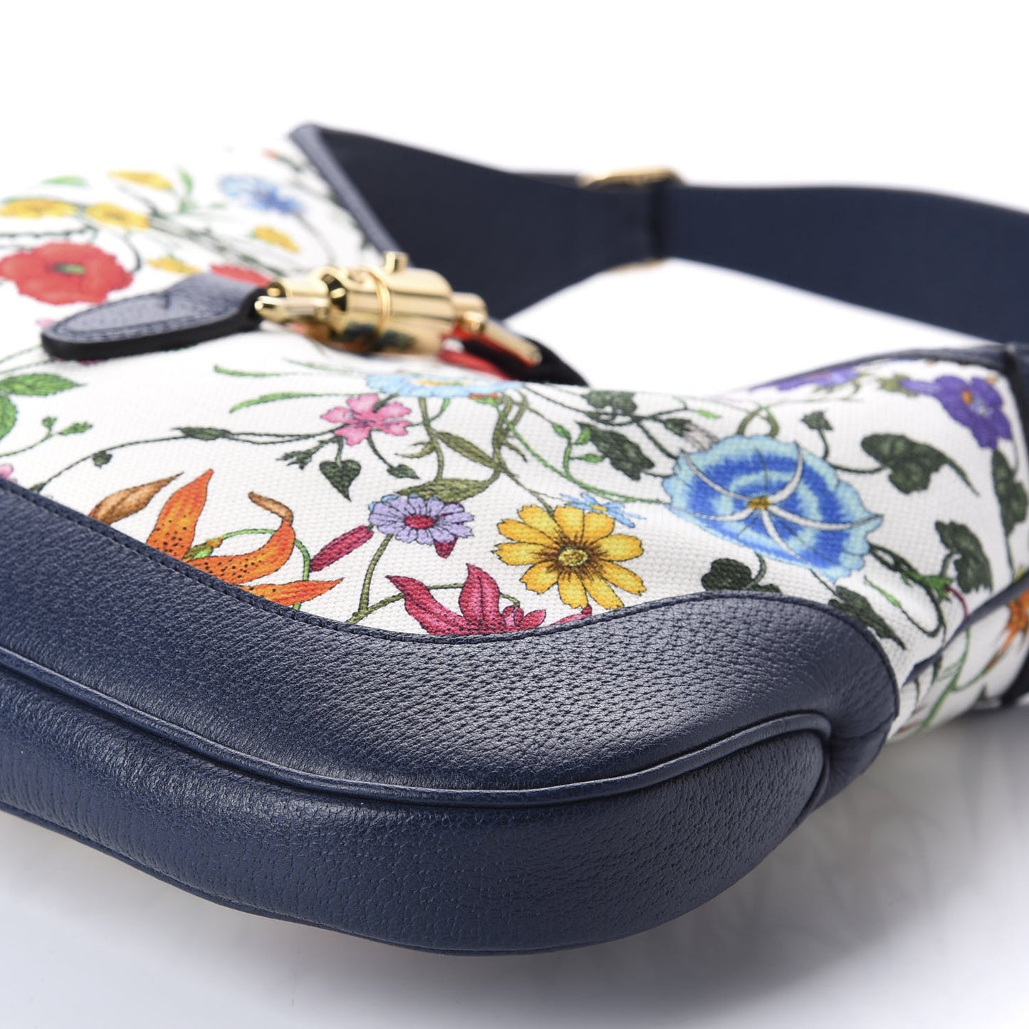 Canvas Flora Medium Jackie Hobo Blue Agata