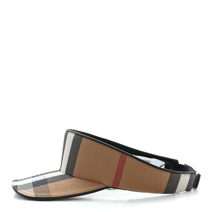 Burberry Canvas Giant Check Visor L Birch Brown 3 of 7