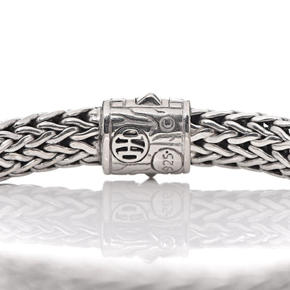 John Hardy Sterling Silver Black Sapphire 6.5mm Classic Chain Bracelet 4 of 5