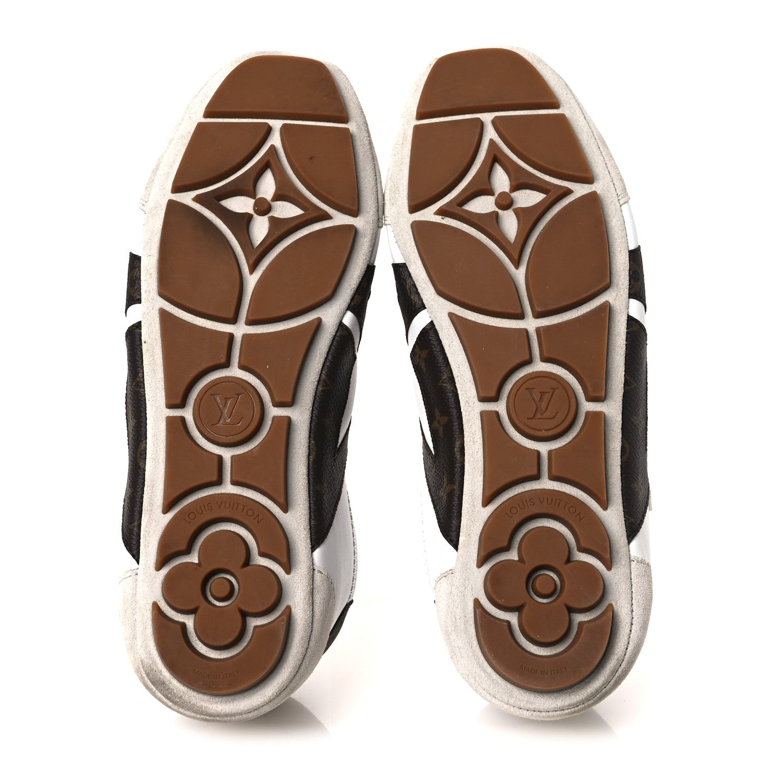 Louis Vuitton Monogram Calfskin Womens LV Sneakerina 37 White 7 of 12
