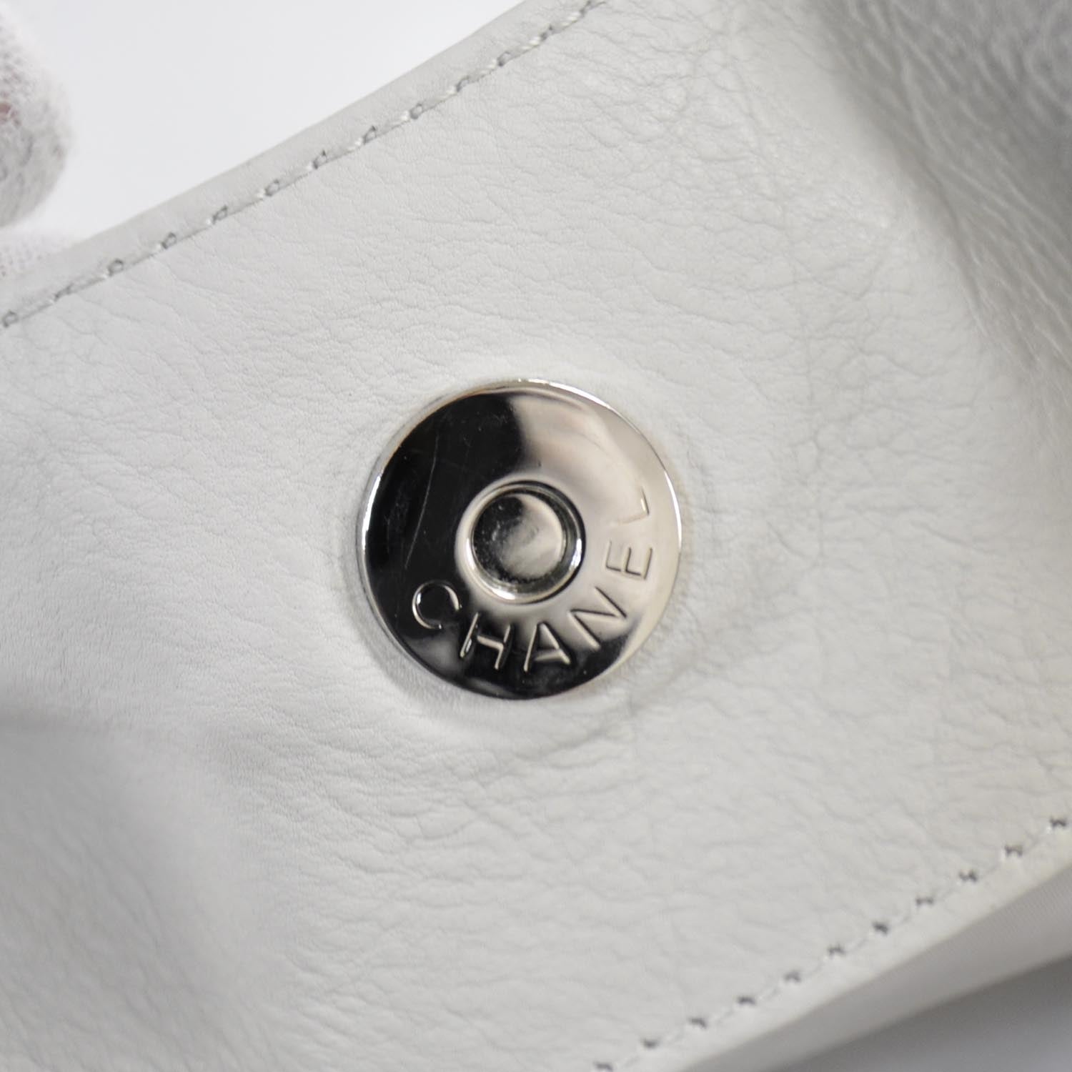 Chanel Leather Baby Coco Cabas White 11 of 11
