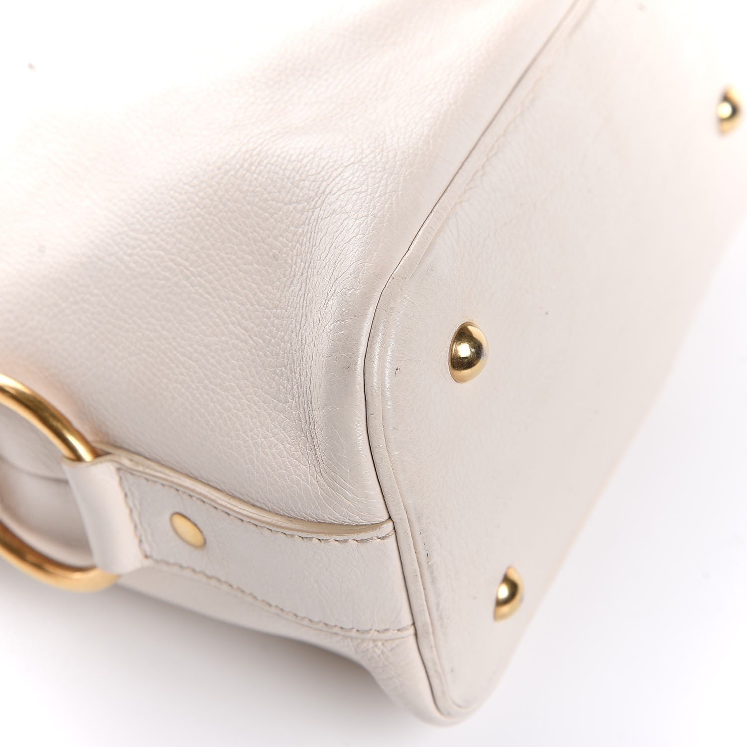 Saint Laurent Calfskin Medium Muse Ivory 9 of 15