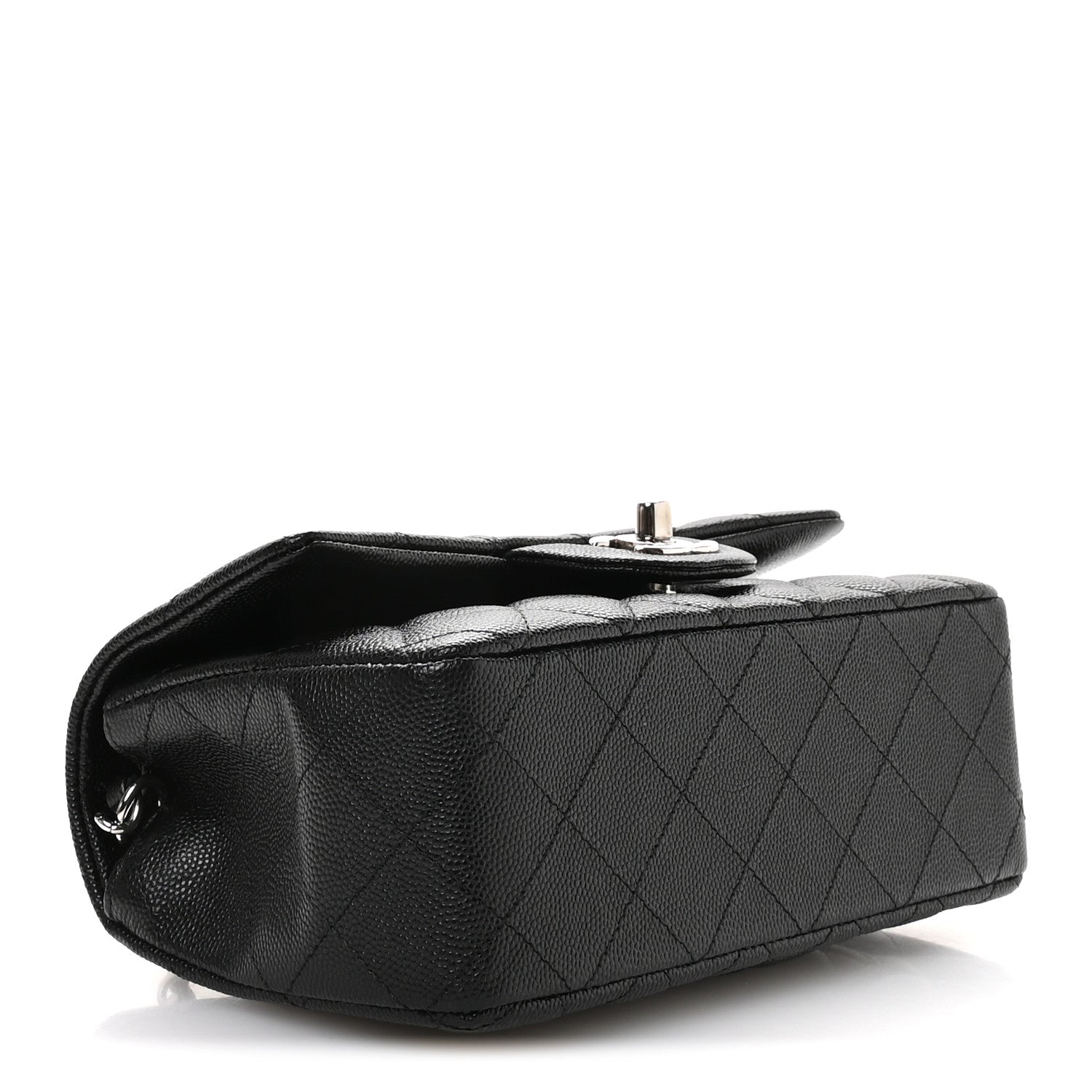Chanel Caviar Quilted Mini Rectangular Flap Black 4 of 11