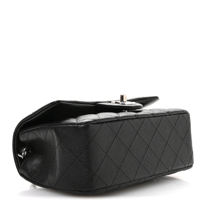 Chanel Caviar Quilted Mini Rectangular Flap Black 4 of 11