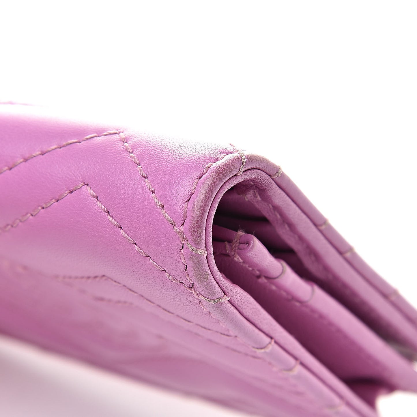 Calfskin Matelasse GG Marmont Card Case Candy Mousse