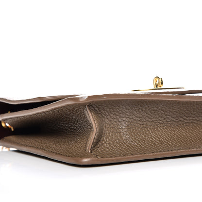 Mulberry Small Classic Grain Calfskin Small Darley Clay 9 of 9