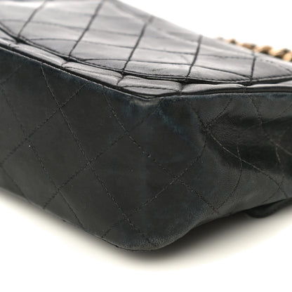 Chanel Lambskin Quilted Mini Square Flap Bag Black 12 of 35