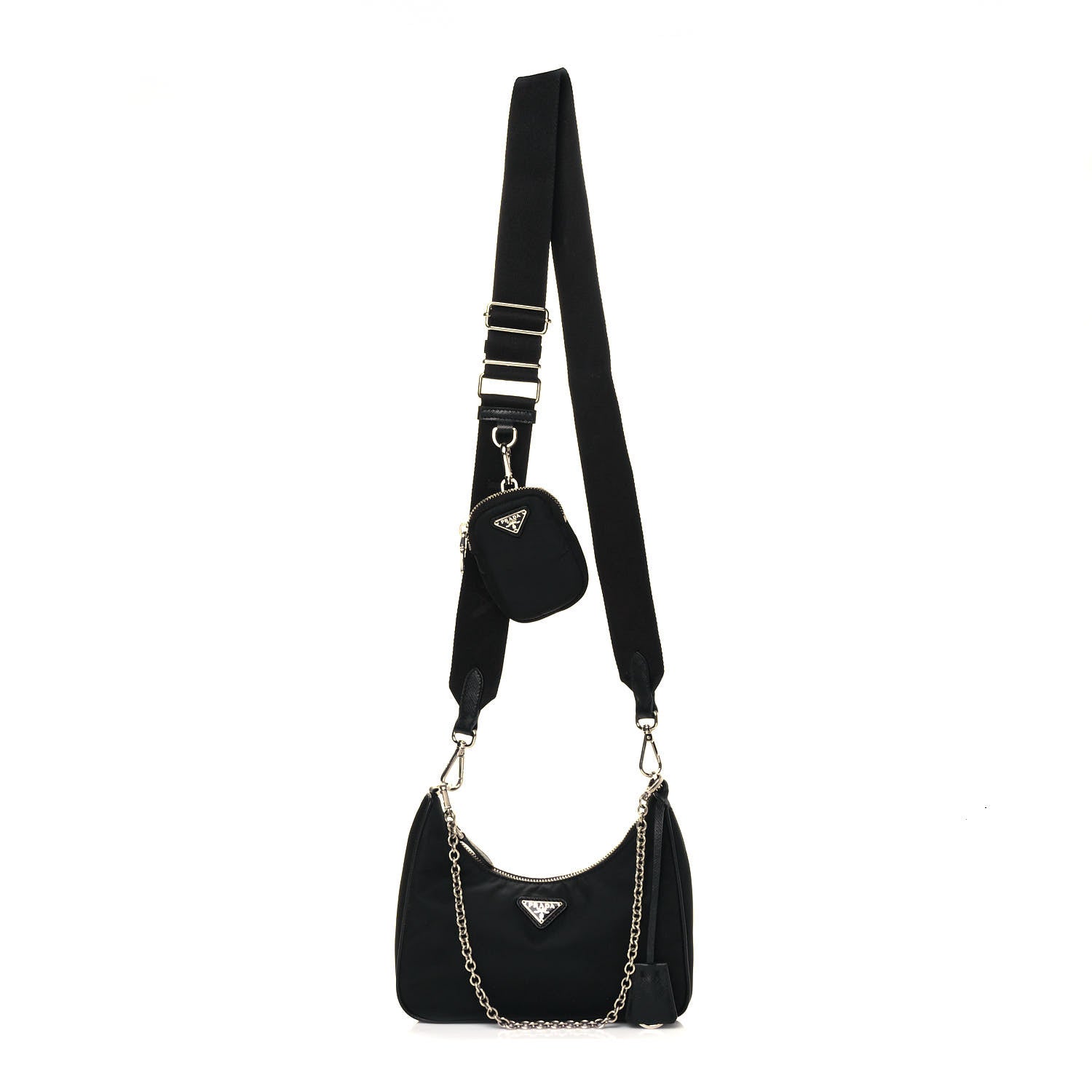 Prada Nylon Re-Edition 2005 Shoulder Bag Black 1 of 12