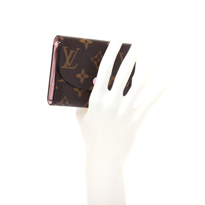 Louis Vuitton Monogram Rosalie Coin Purse Rose Ballerine 2 of 11